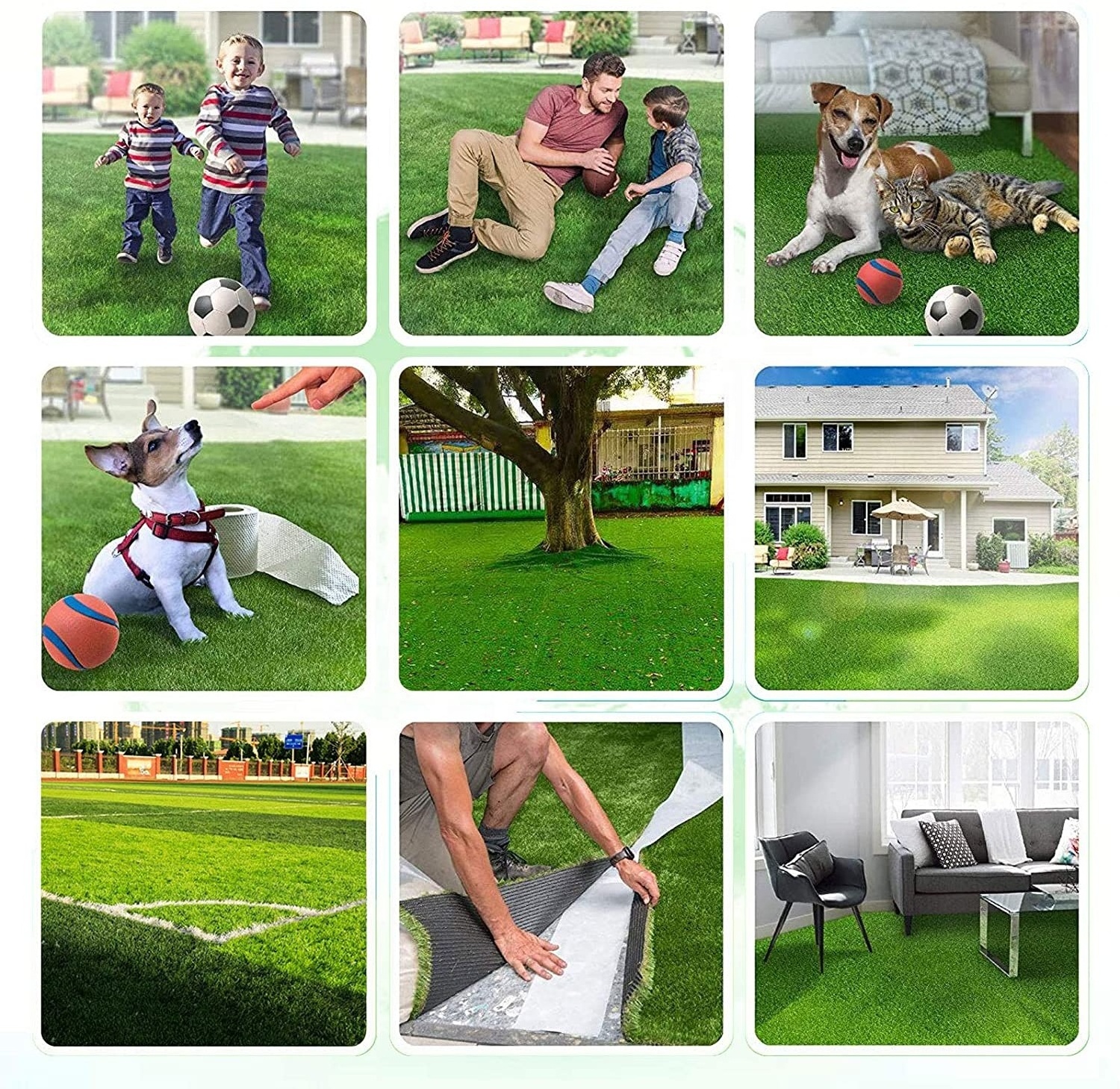 Wholesale artificial turf grass for garden landscaping