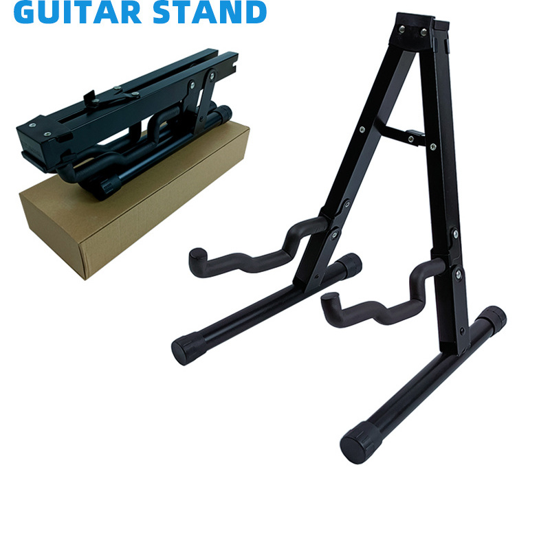 Folding Guitar Stand Universal A Frame Guitar Stand For Electric Bass Acoustic Guitar Display Stand