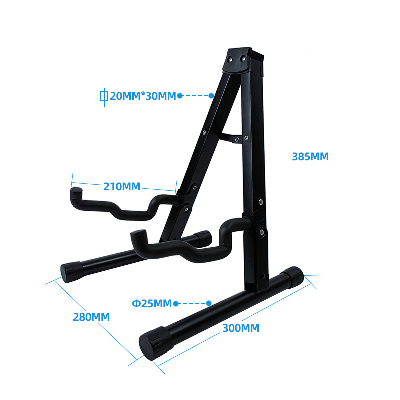 Folding Guitar Stand Universal A Frame Guitar Stand For Electric Bass Acoustic Guitar Display Stand