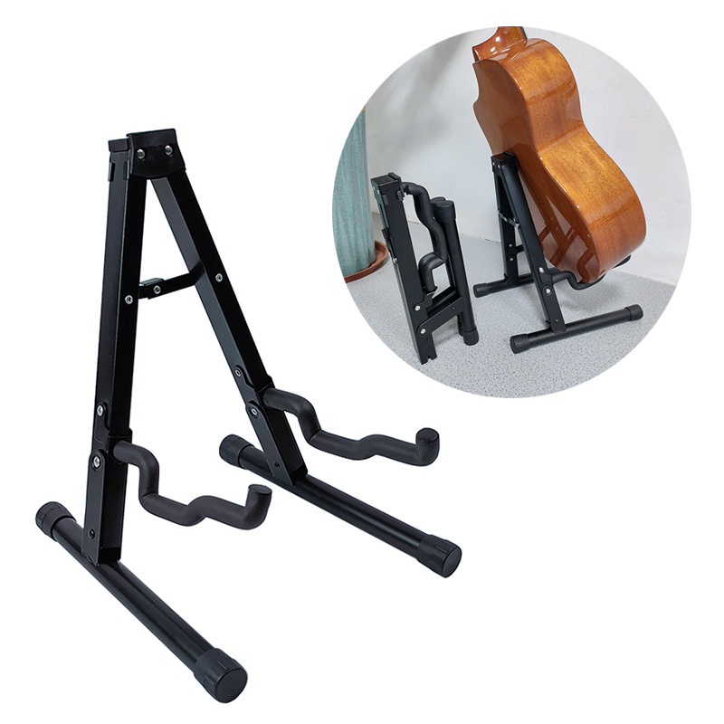 Folding Guitar Stand Universal A Frame Guitar Stand For Electric Bass Acoustic Guitar Display Stand