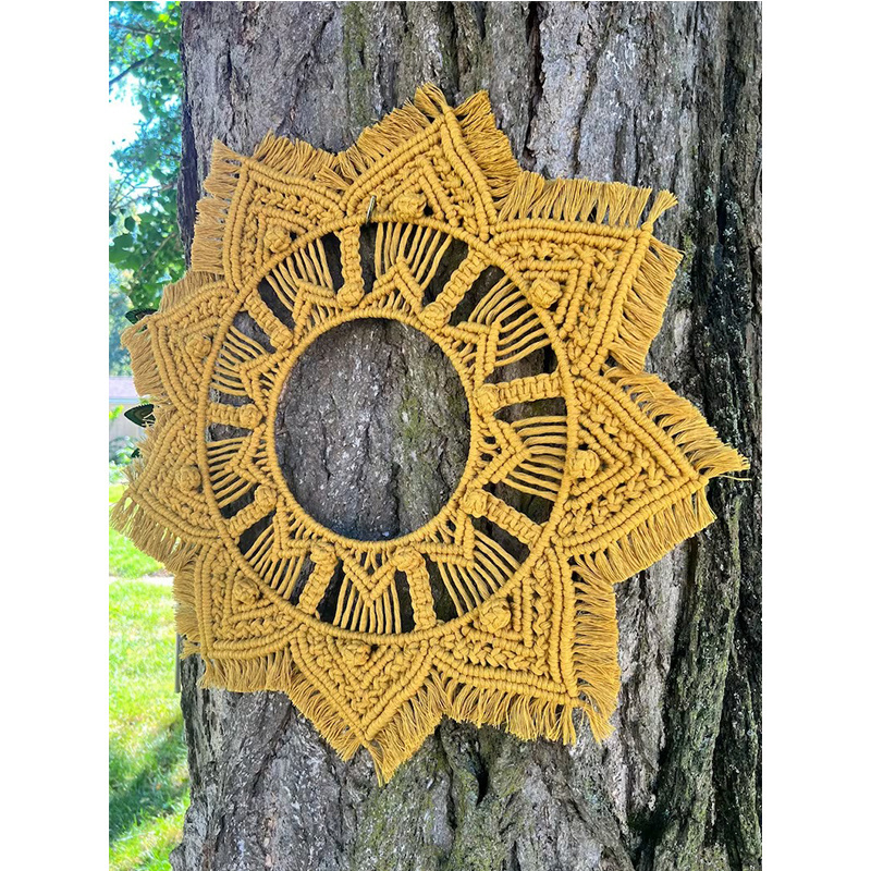 2023 New fashion Macrame mandala wall decor macrame decor rustic decor W1909