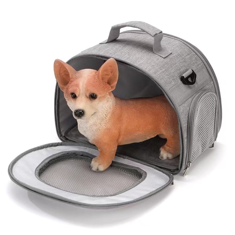 New Breathable Hamster Dog Cat Carrier Bag Portable Pet Travel Handbag Messenger Bag With Poop Wast Bags