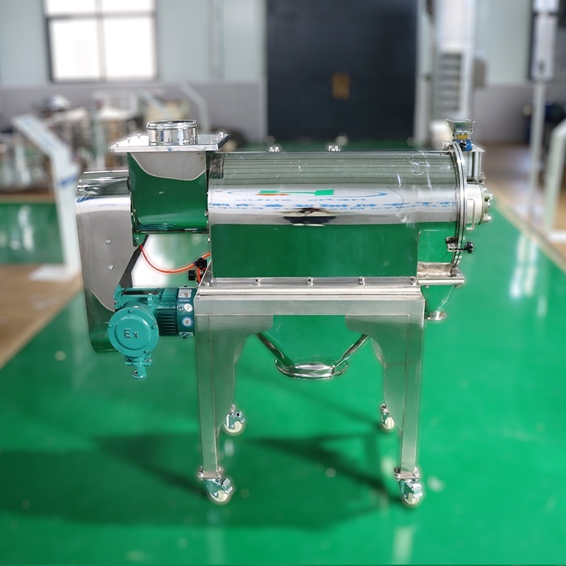 WQS Cyclone Screen Baobab Powder Flour Powder Glucose Xylitol Filter Separation Horizontal Airflow Centrifugal Sifter Sieve