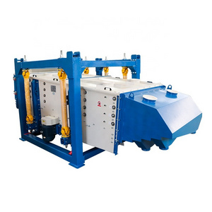 Gyratory Motion Vibrating Screen Sifter Drying Sand Glass Sands High-yield Screening Machine Square Swing Screen for Thick Sand