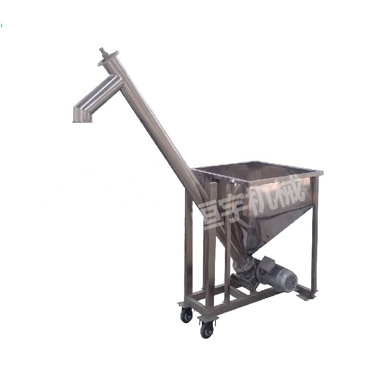 Ls250 Industry Granules Powder Material Transport Concrete Sawdust Wood Chips Spiral Worm Screw Conveyor For Cement