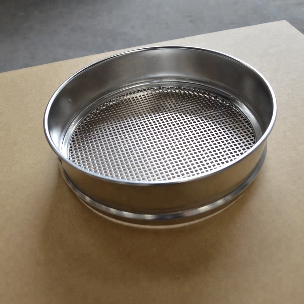 rotary lab mechanical test sieve shaker with s/steel 304 sieves