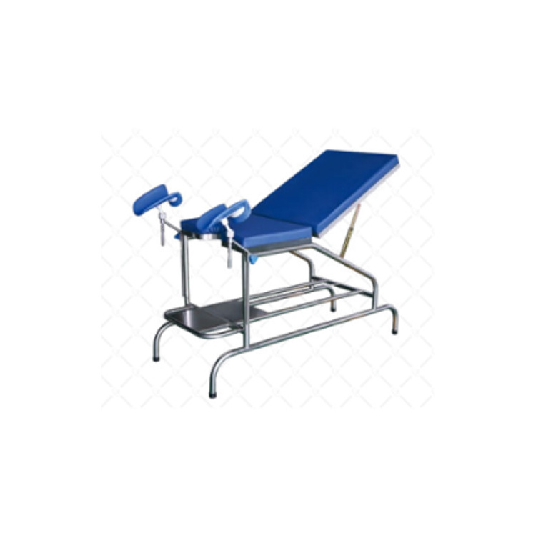 Factory Portable Exam Table Stirrups Gynecological Obstetric Examination Bed Gynecology Delivery Obstetric Bed