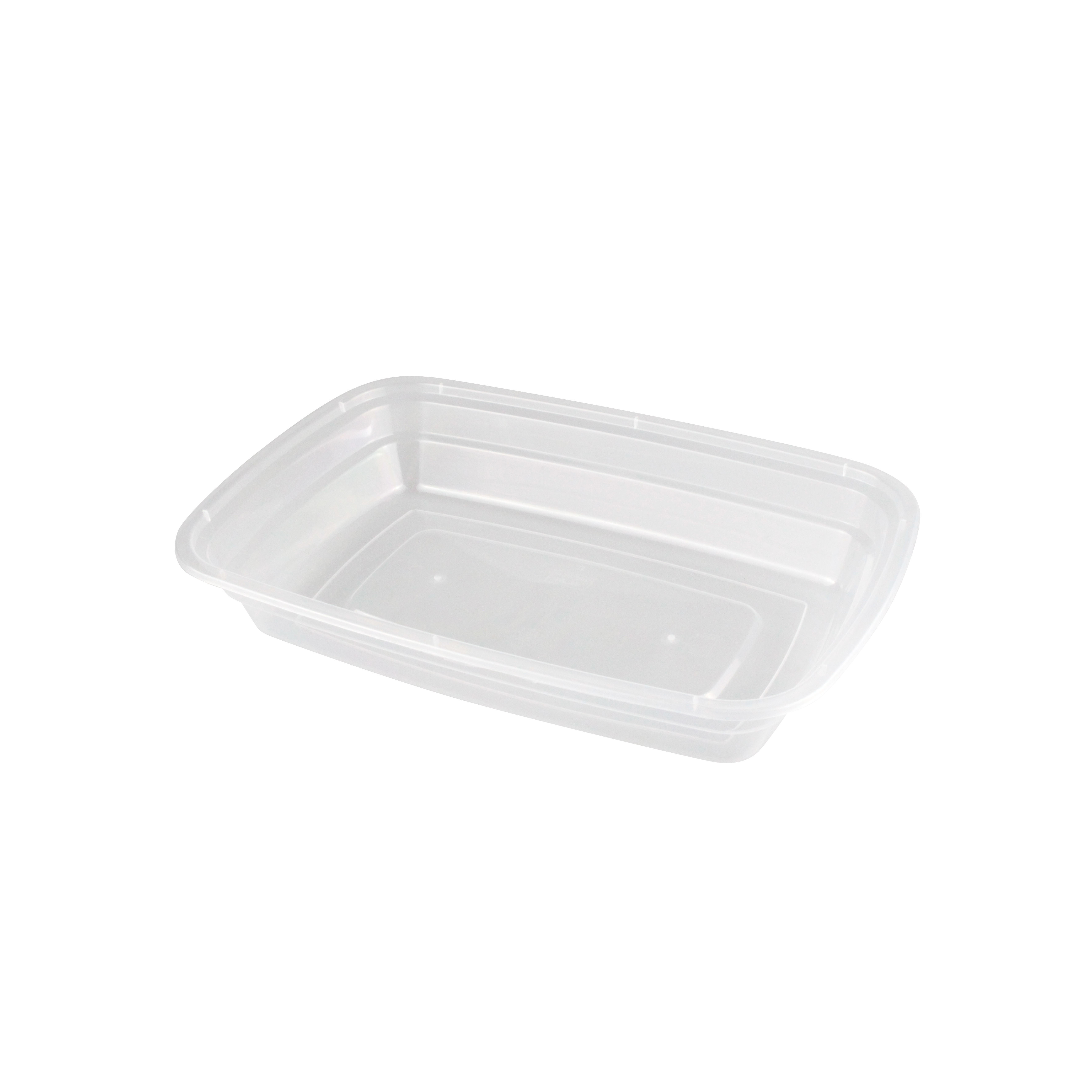 MF750 disposable rectangle plastic container 750ml