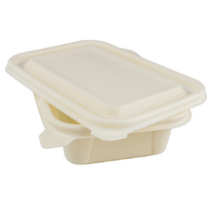 XH-450F Cornstarch 450ml rectangle food container