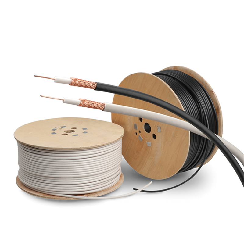 Rg59 Rg6 Coaxial Cable With 2 Core Power Cable Rg58 RG11 Rg6 Coaxial With Power Rg6 Rg59 Coaxial Cable With Power