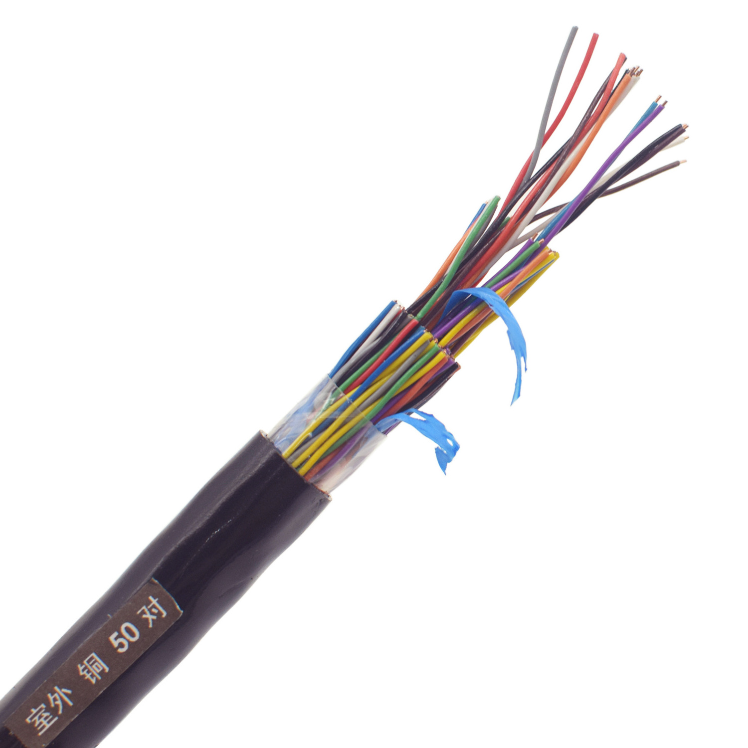 SZADP underground cable 50 100 200 300 600 pair armoured ug telephone cable jelly filled aerial communication cable