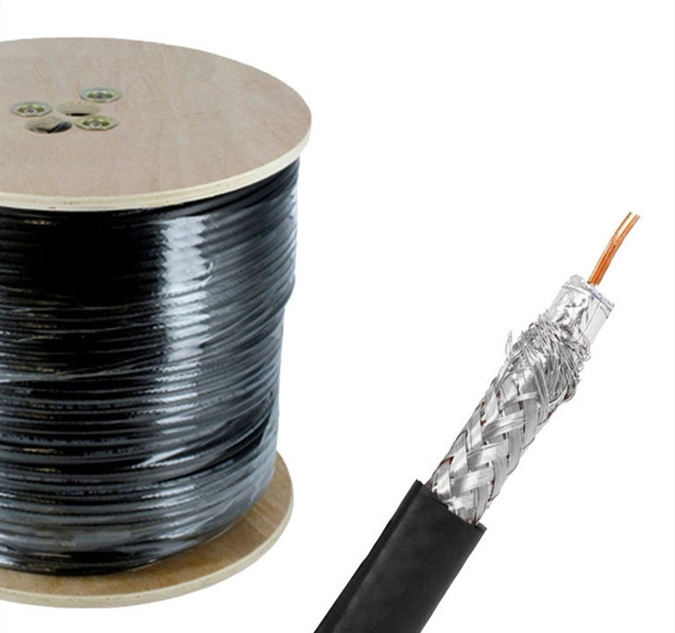 Rg59 Rg6 Coaxial Cable With 2 Core Power Cable Rg58 RG11 Rg6 Coaxial With Power Rg6 Rg59 Coaxial Cable With Power