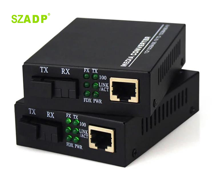 Super Mini Ftth Fiber Optic Gigabit Converter For Catv Rs485 To Audio Fiber Converter 8 Port Fiber Optic To Coaxial Converter