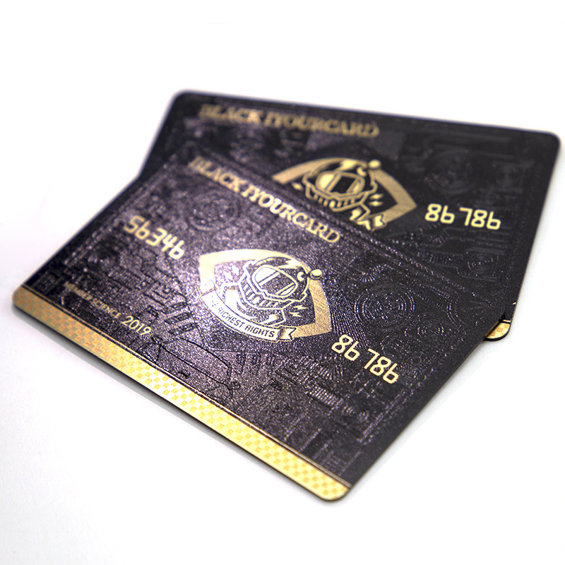 Custom Printed Plastic PVC Carte de Visite VIP Membership Gift Cards with Screen Printing and Embossing Finish