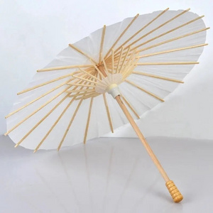 Chinese Paper Umbrellas White DIY Umbrella Photography Props paper umbrellas for wedding