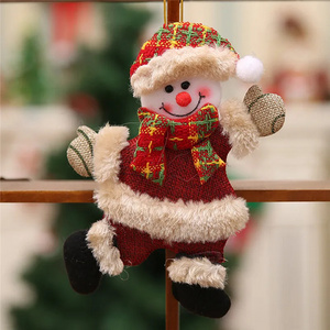 Santa Claus Christmas Doll Merry Christmas Decorations for Home Elk Christmas Ornaments Xmas Tree Decor Natal Gifts