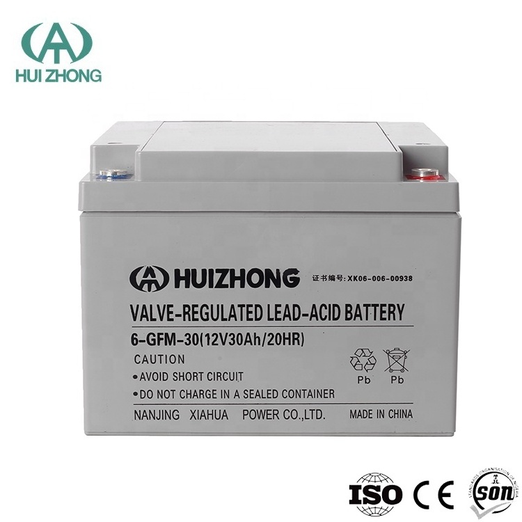 Free Maintenance AGM  12v 30ah  battery Sealed lead acid battery