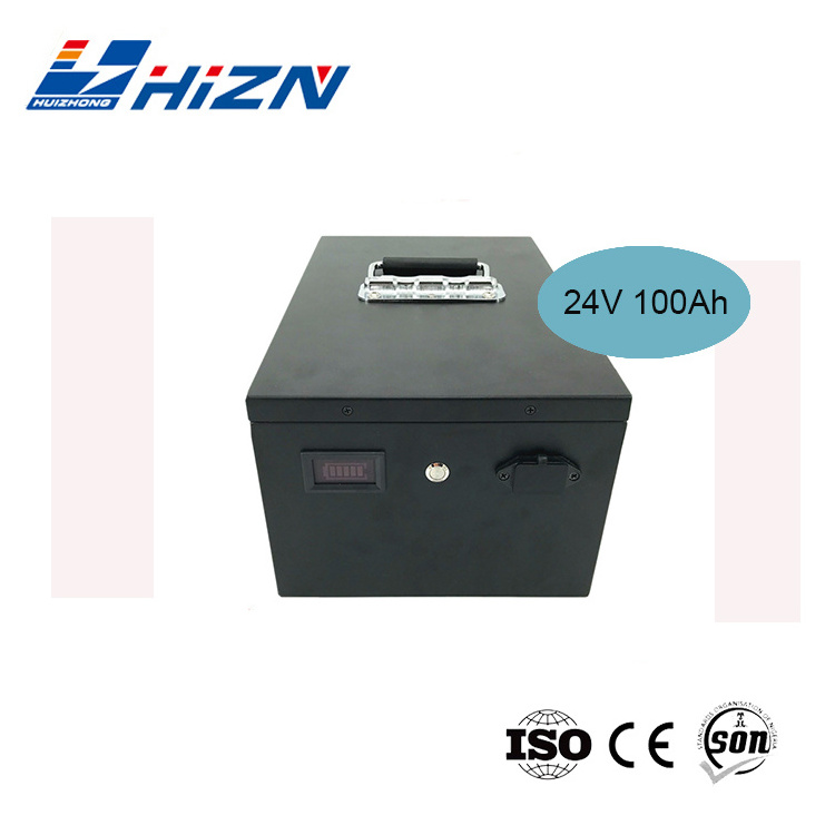 Manufacturer LiFePO4 24V 100Ah lithium ion battery for Lead Acid Replacement