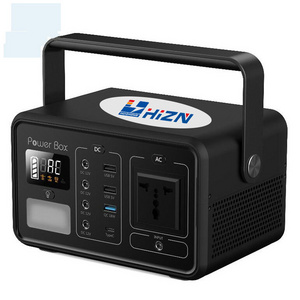 HIZN Outdoor Lithium Battery Pack with 110V/200W AC Outlet Solar Generator CPAP Power Outage Emergency Kit