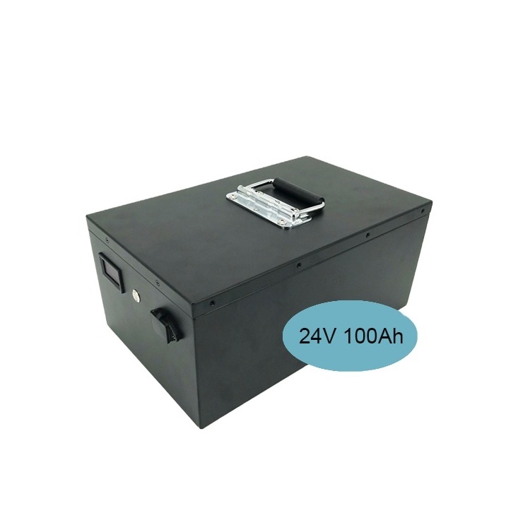 Manufacturer LiFePO4 24V 100Ah lithium ion battery for Lead Acid Replacement