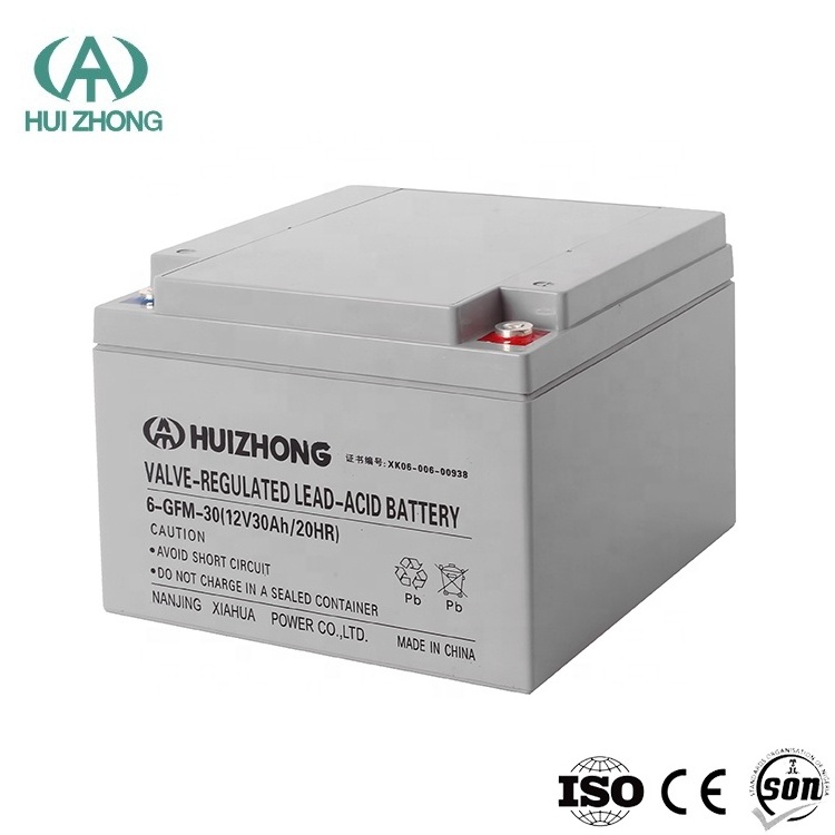 Free Maintenance AGM  12v 30ah  battery Sealed lead acid battery