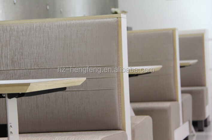 Modern restaurant sofa booth seating