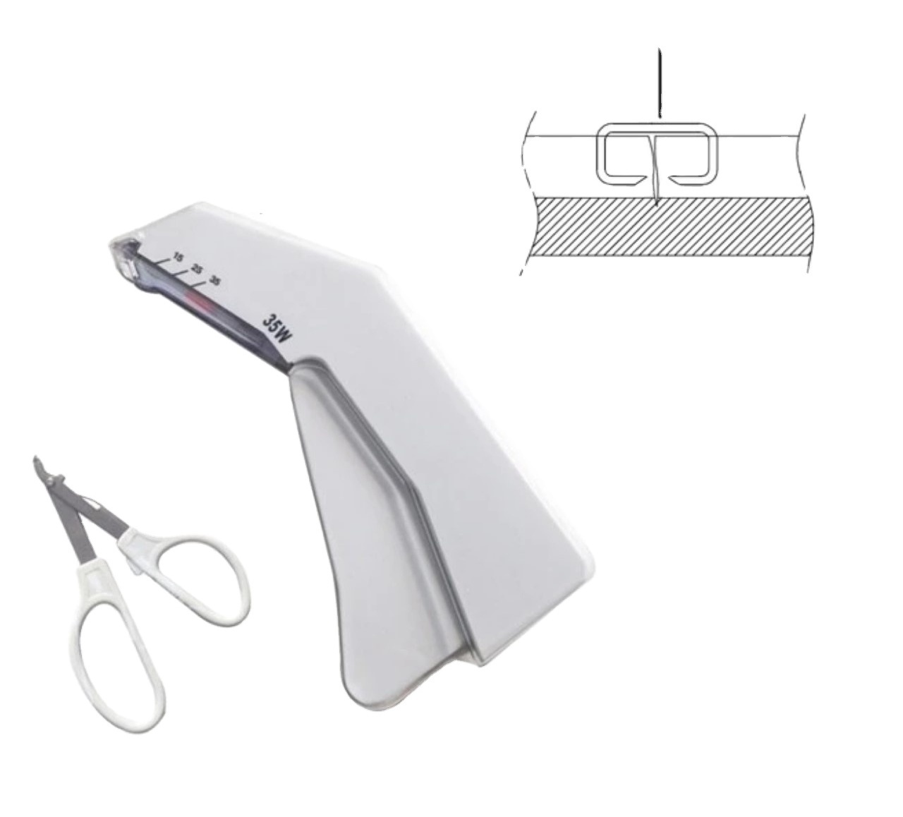 Factory Skin Stapler Staples Disposable Skin Stapler And Surgical Staples for surgical