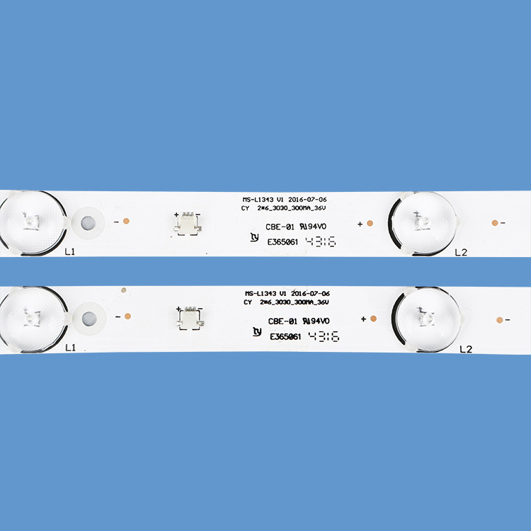 TV-098 New Products MS-L1343 V1 LED TV Backlight Strip Bar Well Sale Use For TV Smart Screen 6lamps 580mm LED Strip Light