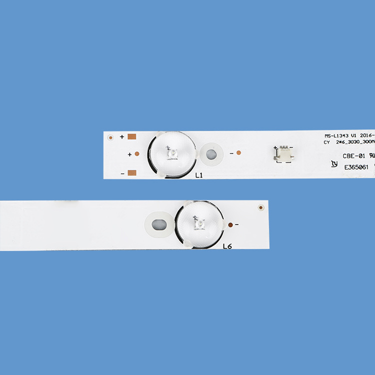 TV-098 New Products MS-L1343 V1 LED TV Backlight Strip Bar Well Sale Use For TV Smart Screen 6lamps 580mm LED Strip Light