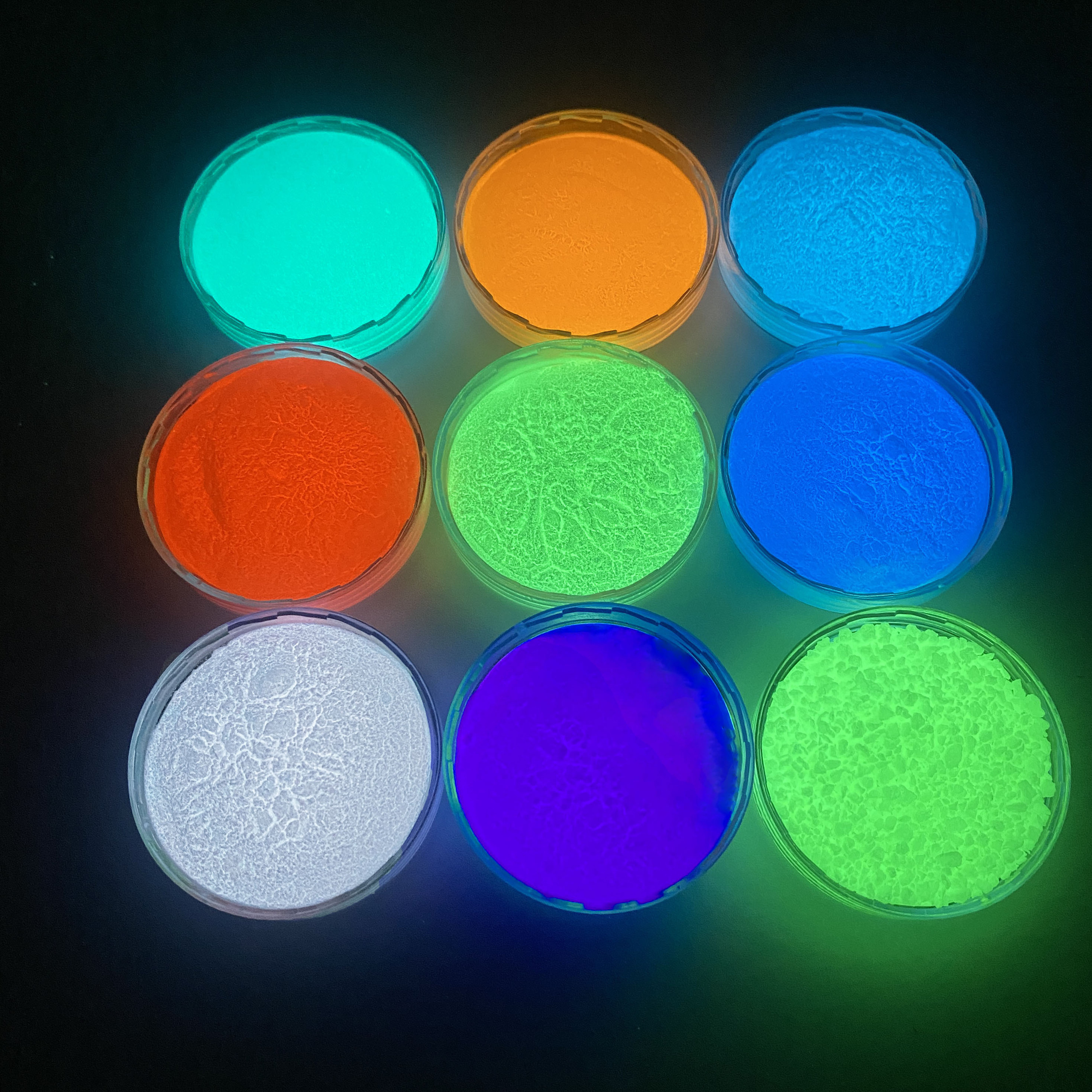 Super bright Luminous Powder long time phosphorus powder green glow in dark pigment powder non-toxic photoluminescent pigment