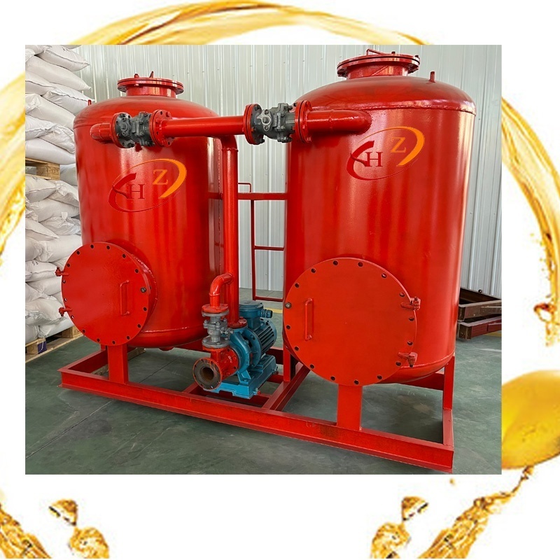 Waste oil recycling to diesel engine oil refining machine