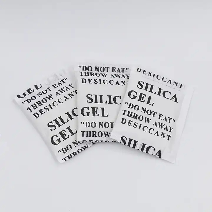 custom logo desiccant silica gel packet moisture absorber medical use pouch silica gel sachet