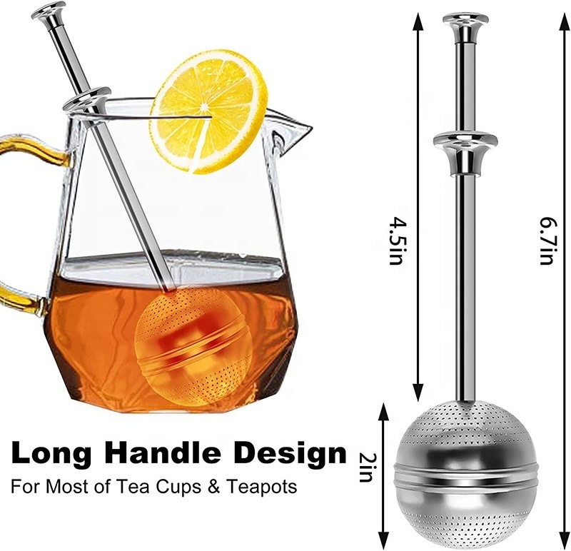 China supplier wholesale tea maker stainless steel wire mesh tea infuser strainer tea ball for  loose leaf