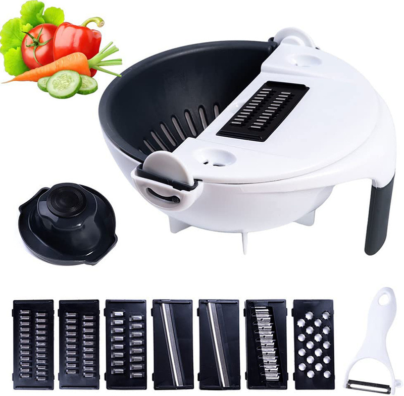 9 in1 manual hand blender vegetable chopper vegetables slicer machine chopper manual mini manual vegetable food chopper