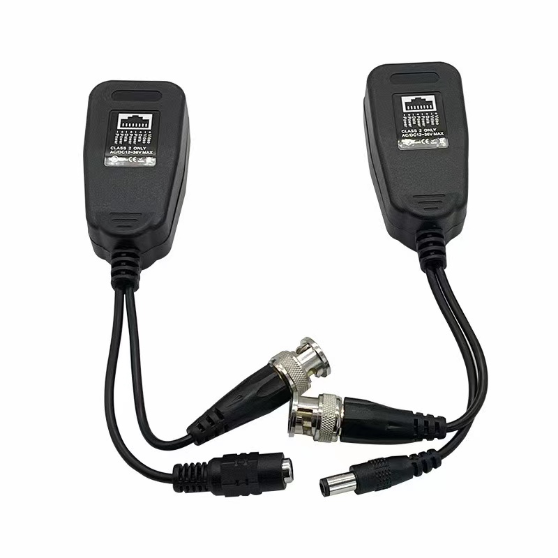 PV Passive 2 in 1 Coaxial HD AHD Video Power Audio & Data Transmitter Video Balun