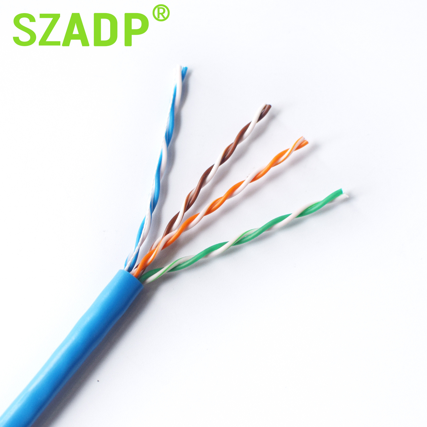 Network UTP/FTP/SFTP Cat5 Cable 4Pr 24Awg 305M Communication Copper CCA Cat5e Cables Ethernet Lan