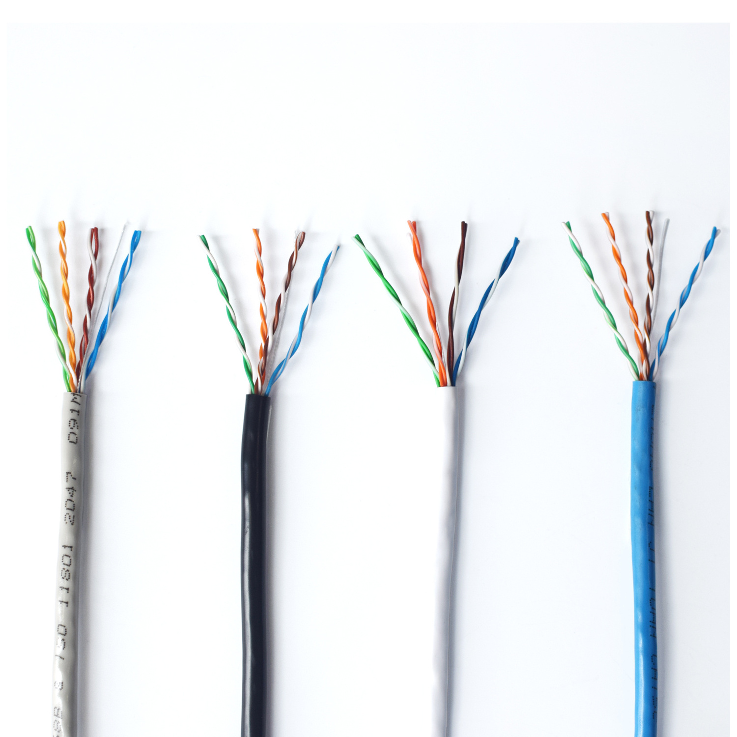 Network UTP/FTP/SFTP Cat5 Cable 4Pr 24Awg 305M Communication Copper CCA Cat5e Cables Ethernet Lan