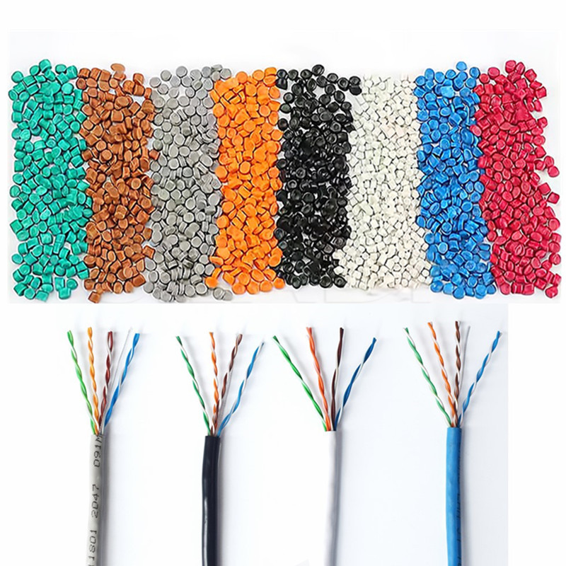 High Quality Soft PVC Granules PVC Compound Plastic Raw Material for all kinds of cable