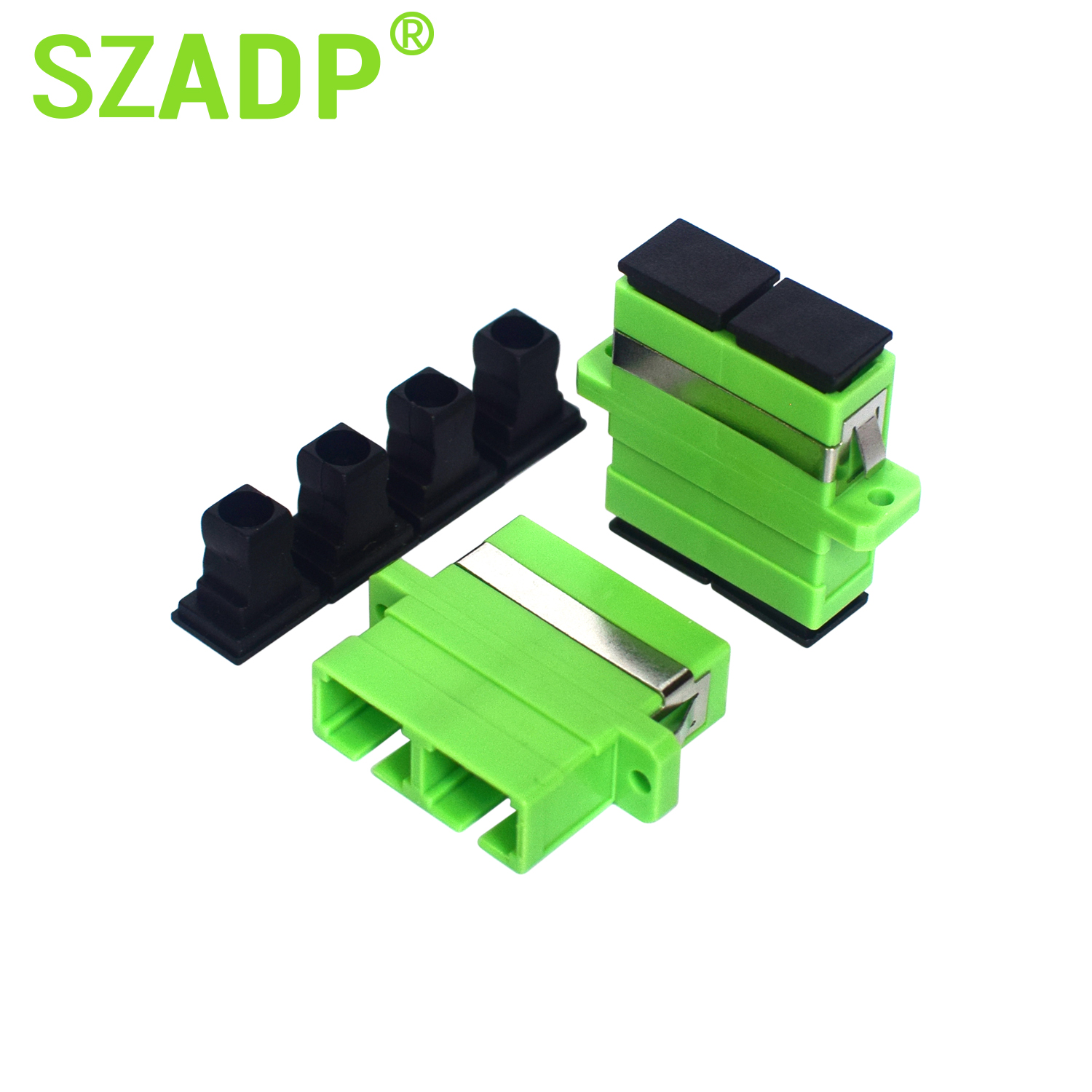 Fiber Optic Adapter SC/LC/ST Connector Plastic Optical Fiber Coupler for Optical Fiber Communication Systems