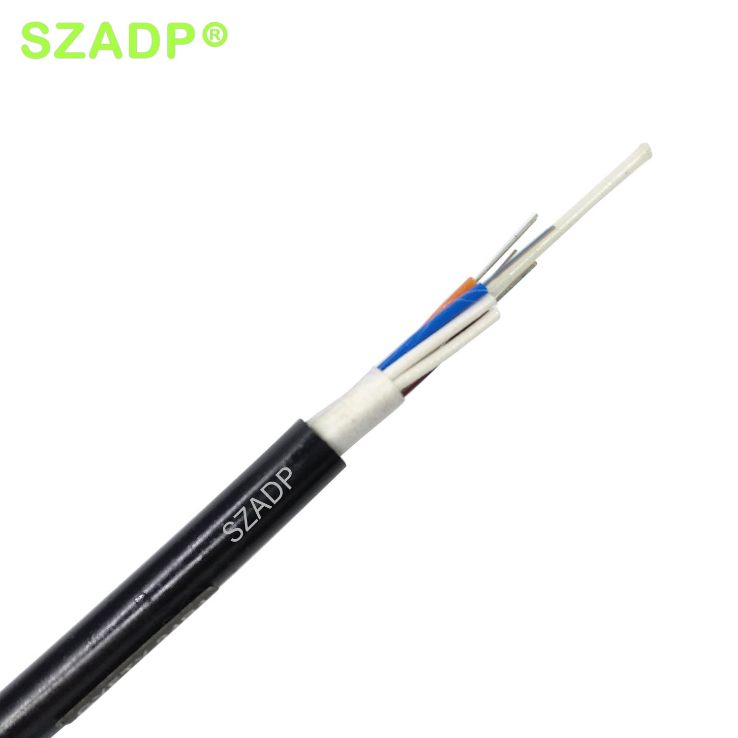 Gyta Gyts 12 24 48 Cores G652D Single Mode Armoured Fiber Optical Cable Ftth Buried Optical Outdoor Cable