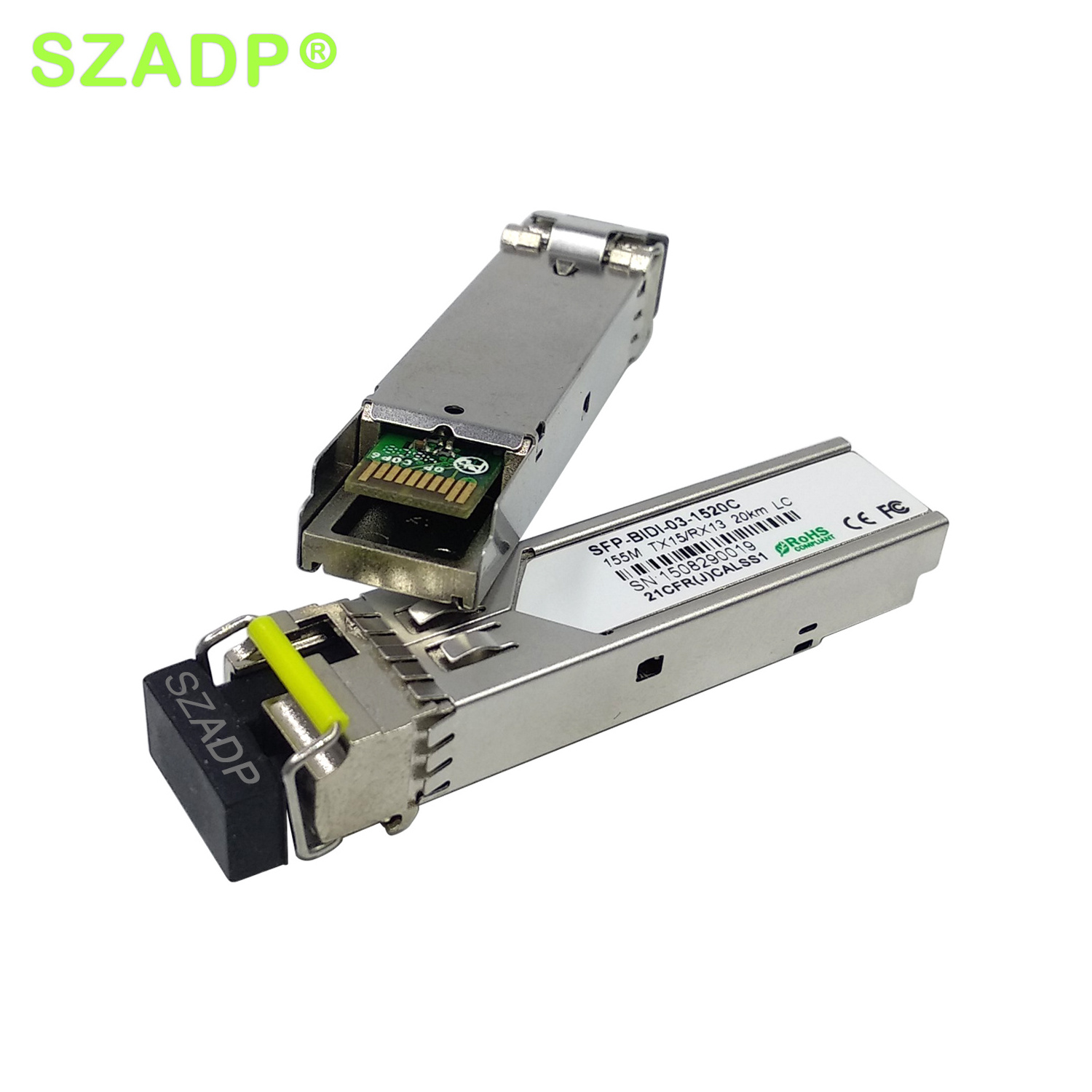 Optical Module SFP SC LC 1270/1330 Single Mode 10G  1310/1550 1.25G  20KM/60KM Fiber Optic Transceiver Module