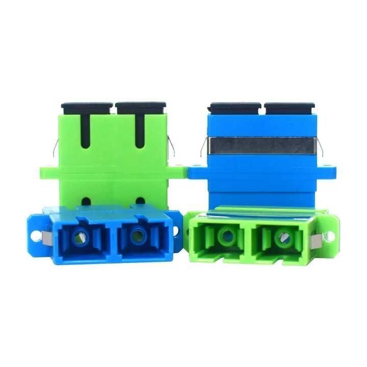 Fiber Optic Adapter SC/LC/ST Connector Plastic Optical Fiber Coupler for Optical Fiber Communication Systems