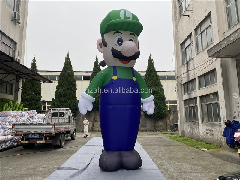 Game Character Inflatable Super Mario Inflatable Luigi Mascot