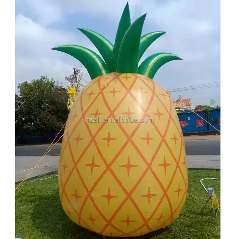 Giant Inflatable Fruit Pineapple Model For Advertising