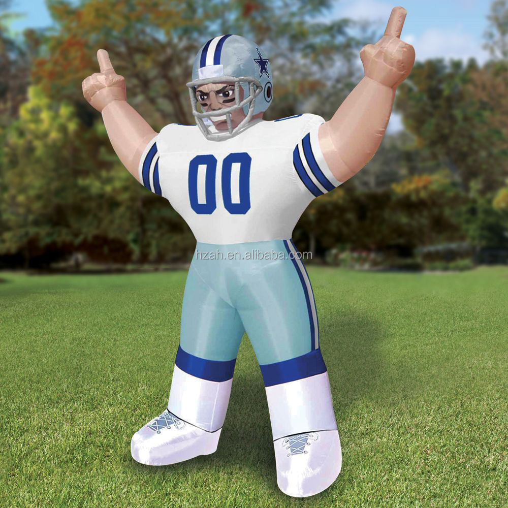 multiple colour Giant Inflatable NFL Players for sale