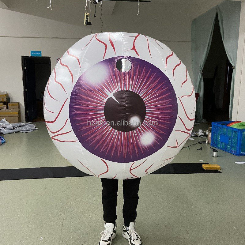 Walking Eyeball Costume Inflatable Eyeball Balloon Model for Activity Parade