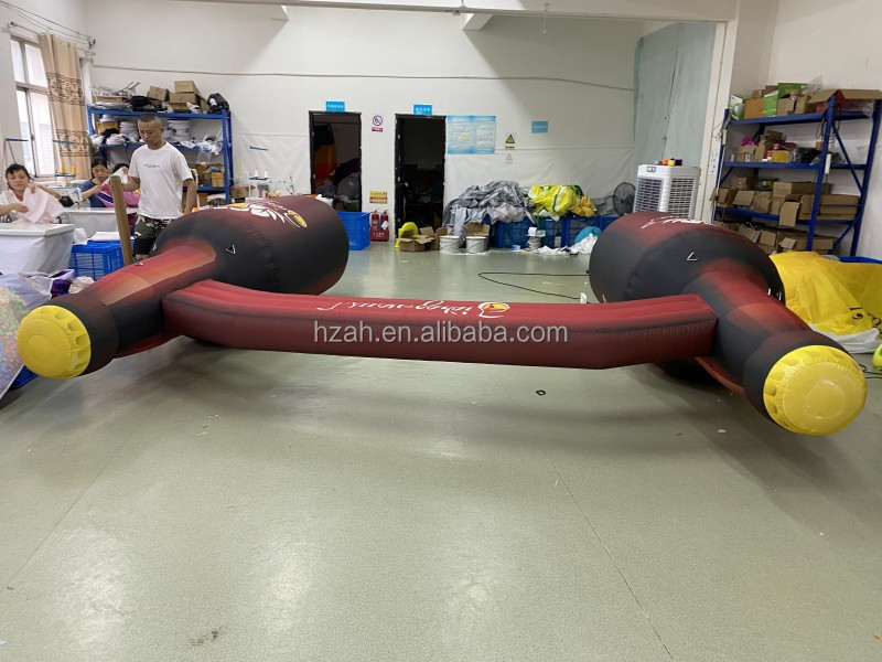 3.7mH Inflatable Beer Bottle Arch Advertising Giant Inflatable Beer Bottle Entrance for Beer Festival