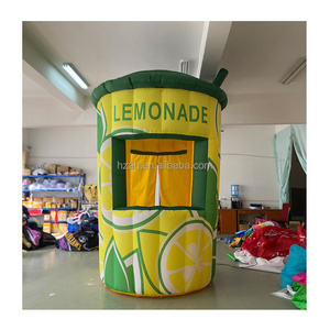 Outdoor Portable Inflatable Lemon Tent Inflatable Lemonade Stand Cup Booth