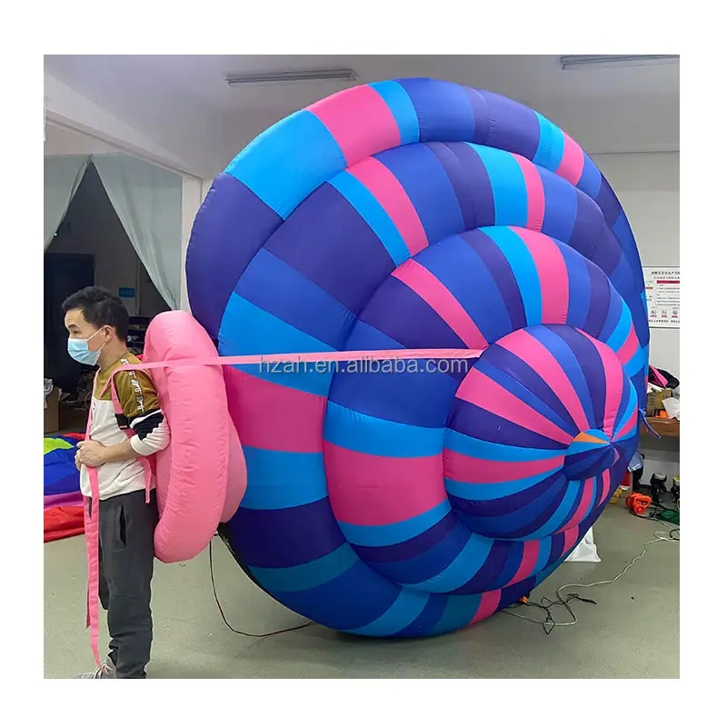 Giant inflatable snail shell costume inflatable snail costume suit for parade advertising