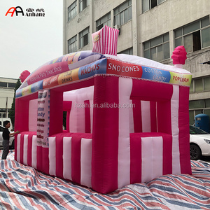 Carnival Treat Shop Inflatable Kiosk Food Booth Tent for Outdoor Advertising